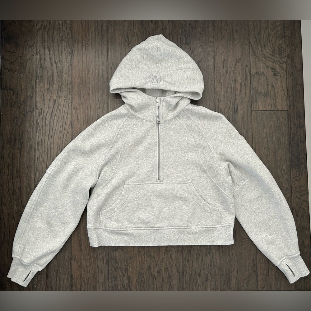 Scuba Oversized Half-Zip Hoodie